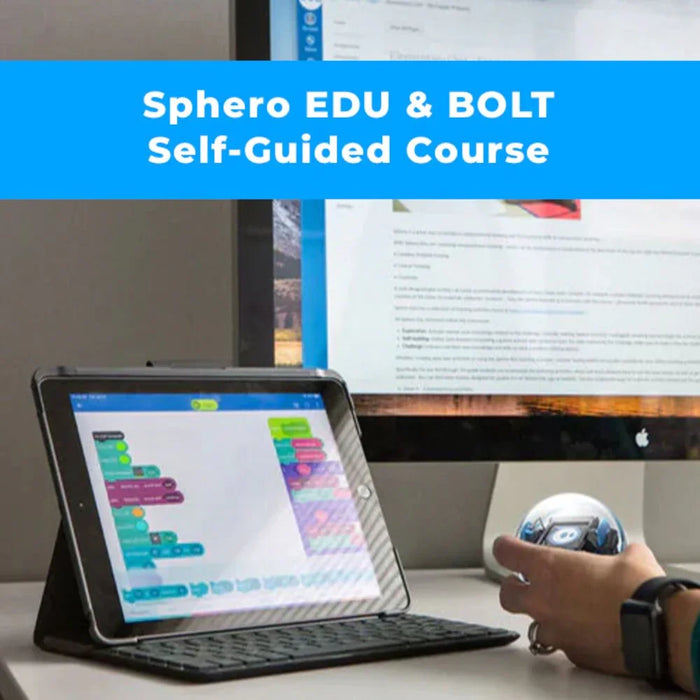 Sphero EDU & BOLT Self-Guided Professional Development Online Course - LX2001 - Homewares, Outdoor, Phone Accessories, Cases, Speakers, Headphones + More -