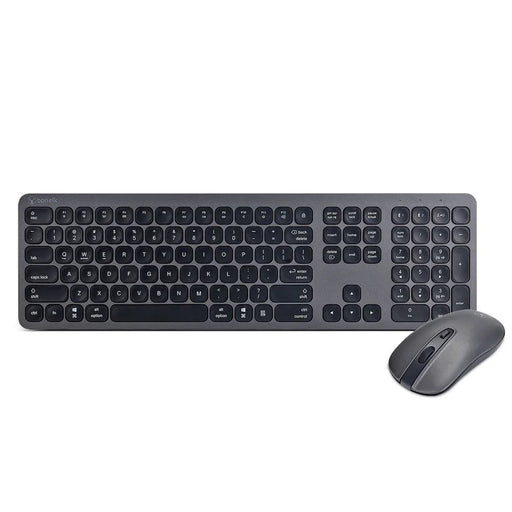 Bonelk KM-447 Slim Bluetooth Wireless Keyboard and Mouse Combo (Space Grey) - LX2001 - Homewares, Outdoor, Phone Accessories, Cases, Speakers, Headphones + More -