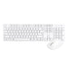 Bonelk KM-314 Slim Wireless Keyboard and Mouse Combo (White) - LX2001 - Homewares, Outdoor, Phone Accessories, Cases, Speakers, Headphones + More -