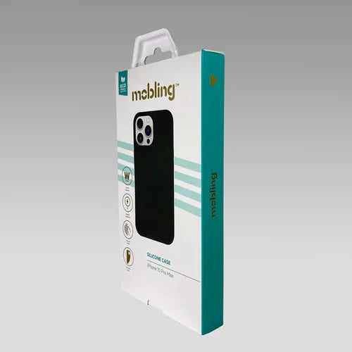 Mobling iPhone 15 Pro Max Silicone Case MagSafe Black - LX2001 - Homewares, Outdoor, Phone Accessories, Cases, Speakers, Headphones + More -