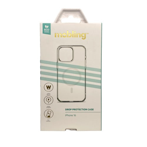 Mobling iPhone 16 Drop Case Magsafe - 3m Clear