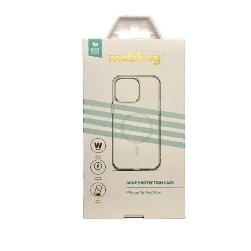 Mobling iPhone 16 Pro Max Drop Case Magsafe - 3m Clear - LX2001 - Homewares, Outdoor, Phone Accessories, Cases, Speakers, Headphones + More -