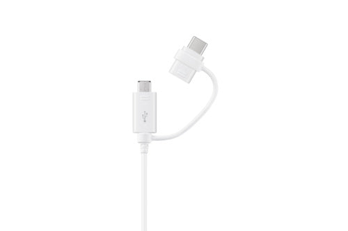Samsung Data/Charge Cable Combo USB Type C to Micro USB White
