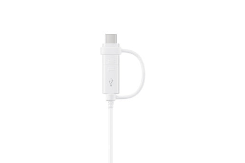 Samsung Data/Charge Cable Combo USB Type C to Micro USB White