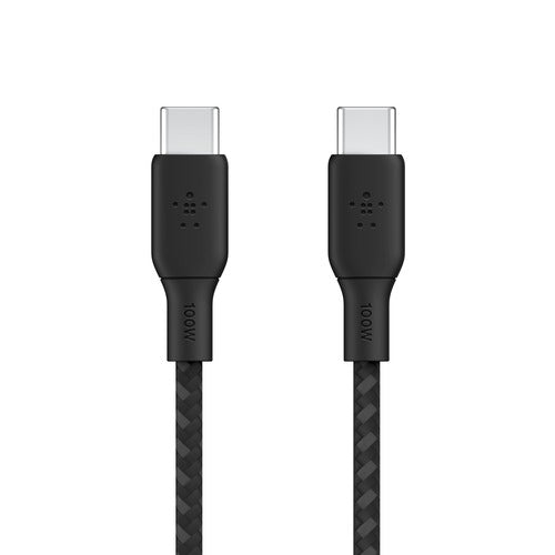 Belkin C-C Braided Cable 100W -3M Black
