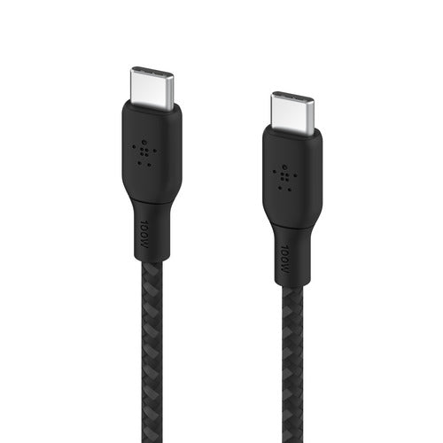 Belkin C-C Braided Cable 100W -3M Black