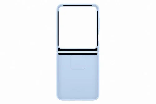 Samsung Z Flip6 Silicone Case with Ring Blue - LX2001 - Homewares, Outdoor, Phone Accessories, Cases, Speakers, Headphones + More -