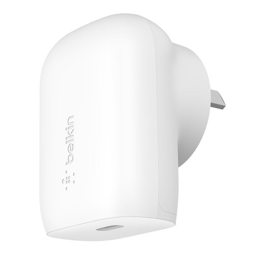 Belkin 30W Wall Charger + USB-C to C Cable White