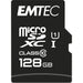 Emtec MicroSD Memory Card128GB Class 10 With SD Adapter Gold - LX2001 - Homewares, Outdoor, Phone Accessories, Cases, Speakers, Headphones + More -