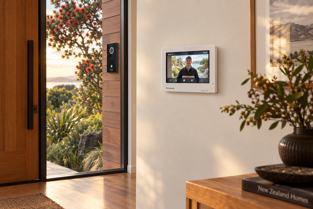 Panasonic VL-SC3235WX VL-SC3235 IP Video Intercom Kit Monitor + Doorstation Doorbell White