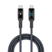 Bonelk USB-C to USB-C Long Life Digital Rugged Cable 100W 1.5m (Black) LED - LX2001 - Homewares, Outdoor, Phone Accessories, Cases, Speakers, Headphones + More -