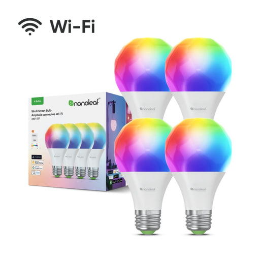 Nanoleaf Essentials Smart Bulb Light E27 (Wi-Fi) - 4 Pack