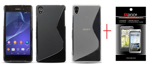 Sony Xperia Z2 Gel Case + Screen Protector