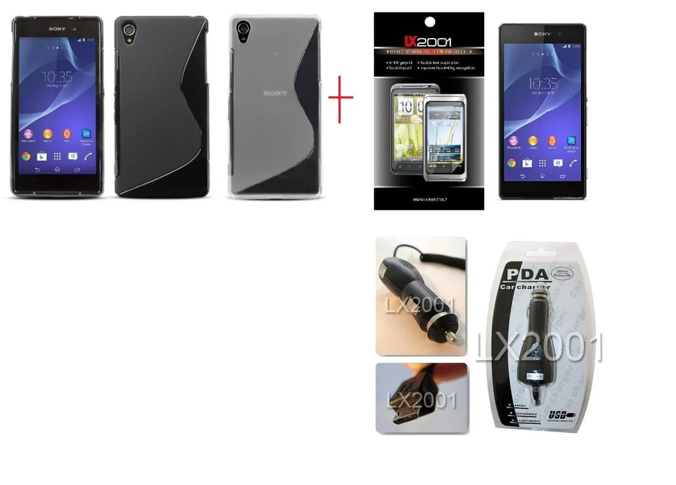 Sony Xperia Z2 Case Car Charger Screen Protector - LX2001 - Homewares, Outdoor, Phone Accessories, Cases, Speakers, Headphones + More -