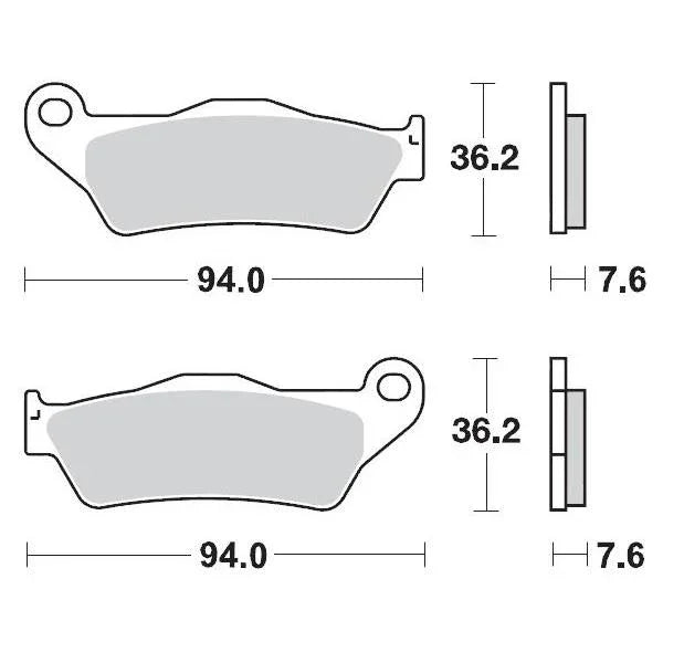 Brake Pads Front Moto Master Racing Gp For Gas Gas Husaberg Husqvarna Ktm Sherco - LX2001 - Homewares, Outdoor, Phone Accessories, Cases, Speakers, Headphones + More -