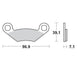 BRAKE PADS FRONT MOTO MASTER PRO SINTERED FOR POLARIS - LX2001 - Homewares, Outdoor, Phone Accessories, Cases, Speakers, Headphones + More -
