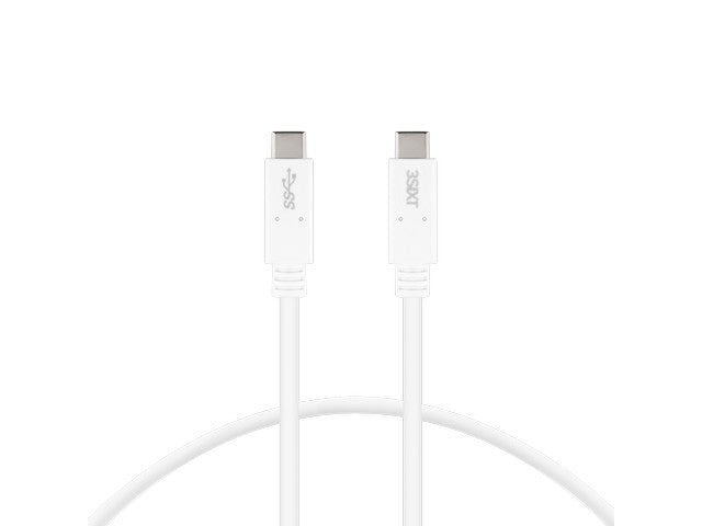 3sixT Charge & Sync Cable USB-C to USB-C PD 1m White