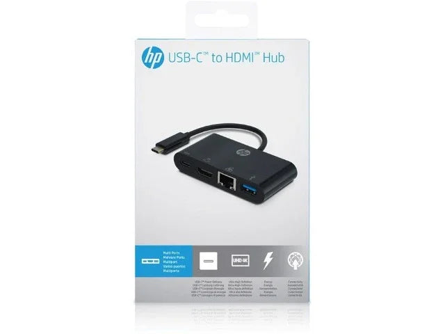 HP USB C to HDMI / USB C USB-C / USB A / LAN Hub - LX2001 - Homewares, Outdoor, Phone Accessories, Cases, Speakers, Headphones + More -