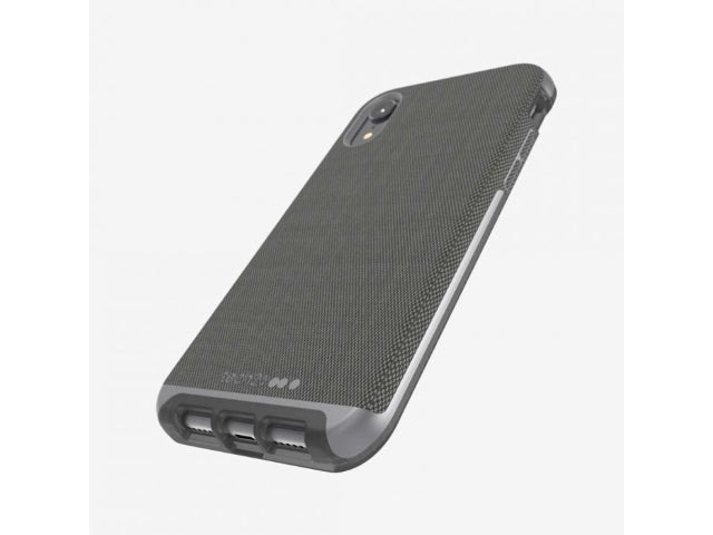 Tech21 Evo Luxe Case iPhone XR  - Grey Fabric