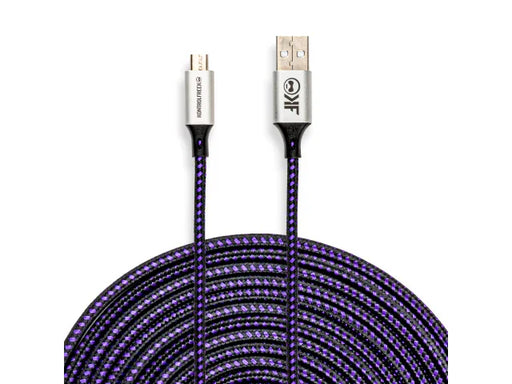 KontrolFreek: 3.6M USB-A to MicroUSB Braided Cable - LX2001 - Homewares, Outdoor, Phone Accessories, Cases, Speakers, Headphones + More -