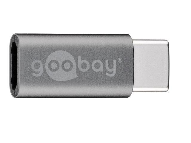 Goobay USB-C male > USB 2.0 Micro female (Type B) - LX2001 - Homewares, Outdoor, Phone Accessories, Cases, Speakers, Headphones + More -