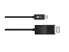 Goobay USB-C DisplayPort Display Port adaptor cable (4k 60 Hz) black 1.20m - LX2001 - Homewares, Outdoor, Phone Accessories, Cases, Speakers, Headphones + More -