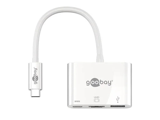 Goobay USB-C Multiport Adapt (HDMI, PD) 3A 60W - LX2001 - Homewares, Outdoor, Phone Accessories, Cases, Speakers, Headphones + More -