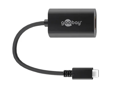 Goobay USB-C HDMI adapter (4k 60 Hz) black 0.2m - LX2001 - Homewares, Outdoor, Phone Accessories, Cases, Speakers, Headphones + More -