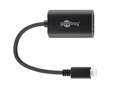 Goobay USB-C VGA adapter black 0.2m - LX2001 - Homewares, Outdoor, Phone Accessories, Cases, Speakers, Headphones + More -