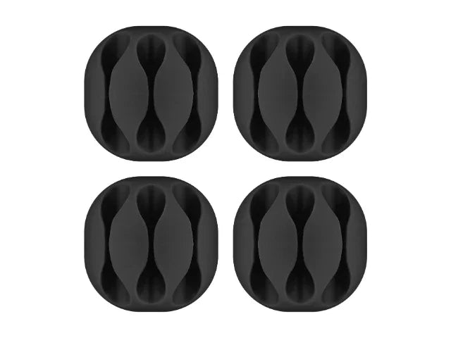 Goobay Cable Management 3 Slots, black - LX2001 - Homewares, Outdoor, Phone Accessories, Cases, Speakers, Headphones + More -