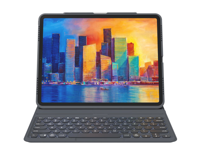 ZAGG Pro Keys Keyboard Case Apple iPad 12.9" - Black / Gray (Gen. 5, 4 & 3)
