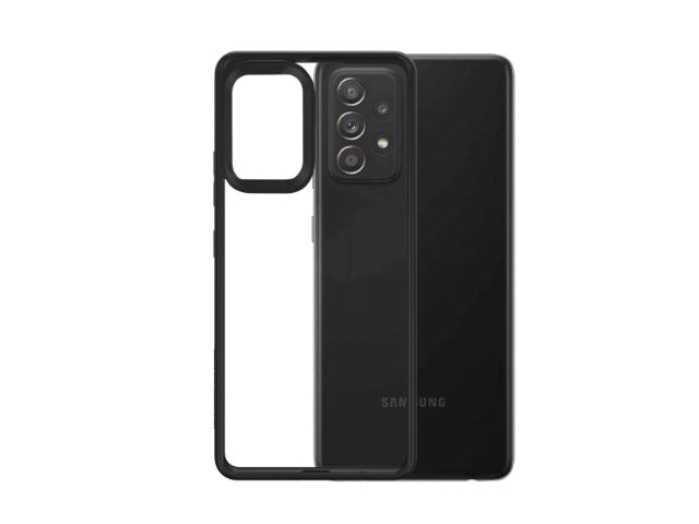 Panzer Clear Case Case for Samsung A52 - Black