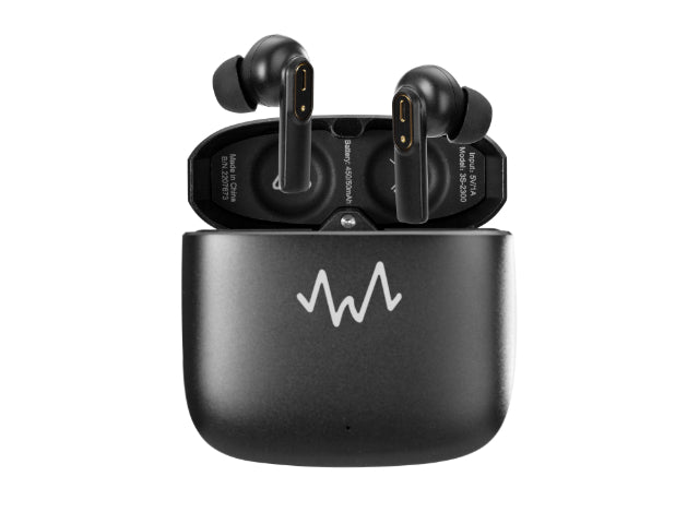 Wave Audio ENC True Wireless Earbuds - Immersive Pro Black