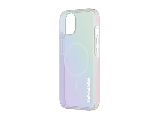 Incipio DualPro Platinum Magsafe iPhone 14 Case - Plat Iridsc