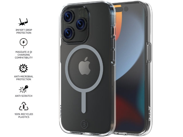 3sixT PureFlex+ iPhone 15 Pro Case Clear