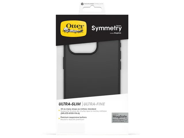 OtterBox Symmetry Plus Case iPhone 15 Pro Max Case - Black - LX2001 - Homewares, Outdoor, Phone Accessories, Cases, Speakers, Headphones + More -