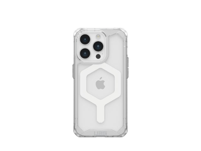 Urban Armor Gear iPhone 15 Pro (6.1") Plyo MagSafe Phone Case - Ice/White