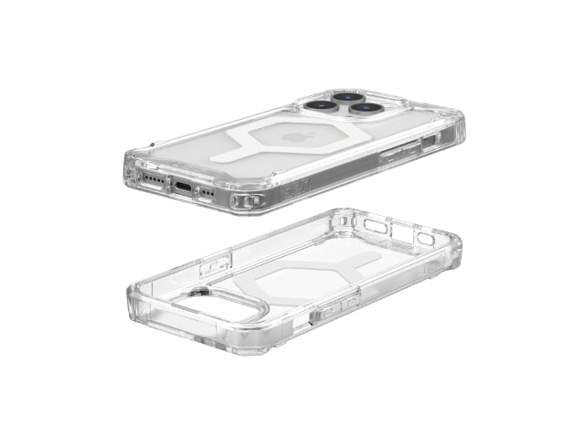 Urban Armor Gear iPhone 15 Pro Max (6.7") Plyo MagSafe Phone Case - Ice/White