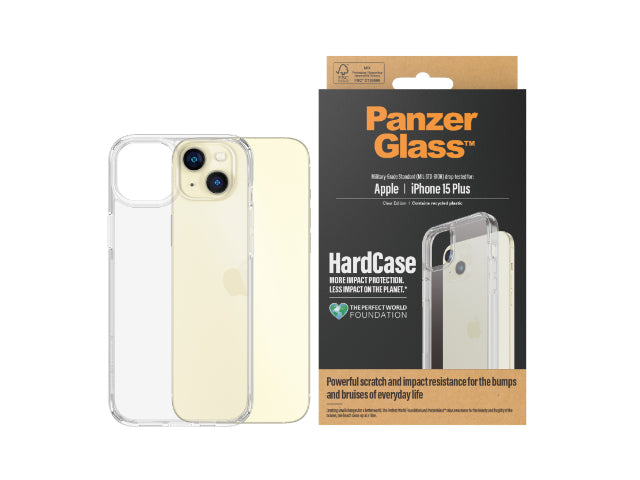 PanzerGlass Hard Case - iPhone 15 Plus Clear