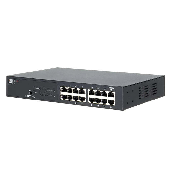 EDGECORE 16 Port GE Unmanaged Switch. Support VLAN mode. Jumbo frame and Auto MD - LX2001 - Homewares, Outdoor, Phone Accessories, Cases, Speakers, Headphones + More -