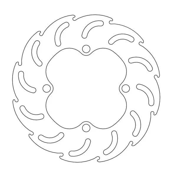 BRAKE DISC MOTO MASTER FLAME FRONT OR REAR KAWASAKI KX65 00-21 SUZUKI RM65 03-07 - LX2001 - Homewares, Outdoor, Phone Accessories, Cases, Speakers, Headphones + More -