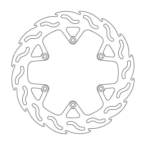 BRAKE DISC REAR MOTO MASTER FLAME KTM 690 ENDURO 690 SUPERMOTO R08-10 690 ENDURO R 09-13 - LX2001 - Homewares, Outdoor, Phone Accessories, Cases, Speakers, Headphones + More -