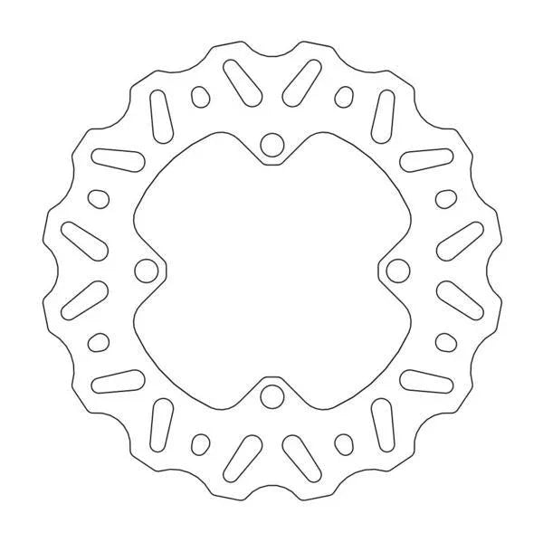 BRAKE ROTOR MOTO MASTER NITRO REAR KAWASAKI KX85 01-21 KX100 01-20 - LX2001 - Homewares, Outdoor, Phone Accessories, Cases, Speakers, Headphones + More -