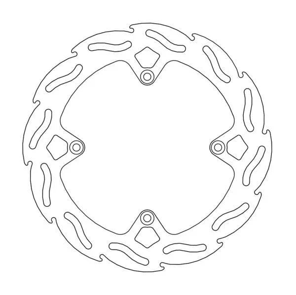 BRAKE DISC REAR MOTO MASTER OVERSIZED 220MM HUSQVARNA KTM - LX2001 - Homewares, Outdoor, Phone Accessories, Cases, Speakers, Headphones + More -