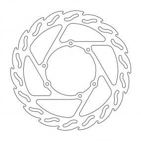 FRONT BRAKE ROTOR FLAME MOTO MASTER HONDA CRF250R CRF450R 15-21 CRF250RX 19-21 CRF450RX 17-21