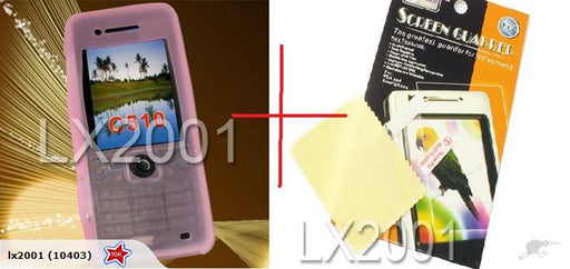 Sony Ericsson Pink C510 Case + SP