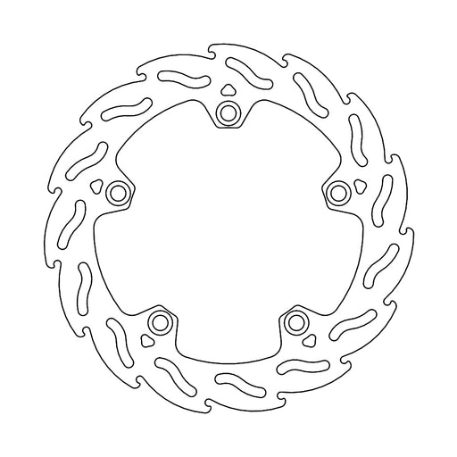 REAR BRAKE ROTOR MOTO MASTER FLAME HONDA CRF1100L AFRICA TWIN AFRICA TWIN 20-21
