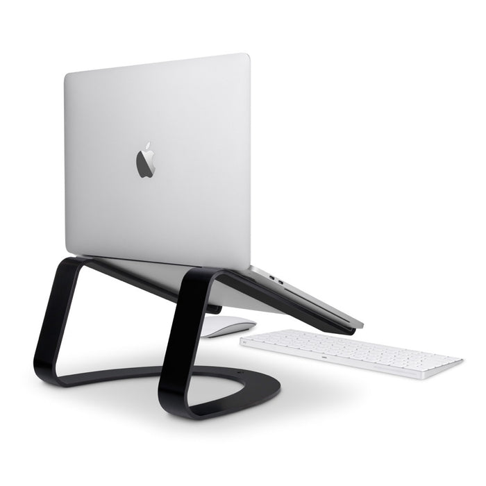 Twelve South Curve Laptop Stand for MacBook / Laptops (Black)