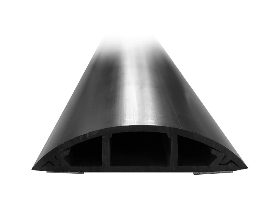 DYNAMIX 1m Floor Mount Round Wiring Duct. Dims - 70mm x 16.5mm (WxH) Includes 2 - LX2001 - Homewares, Outdoor, Phone Accessories, Cases, Speakers, Headphones + More -