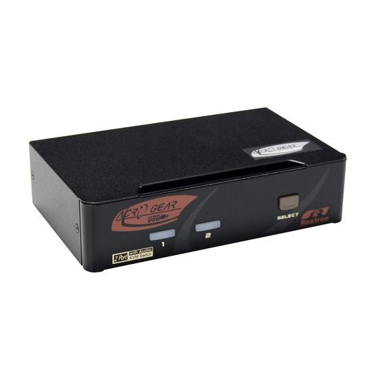 REXTRON 2 Port HDMI USB KVM Switch with Audio. USB Console. Full HD (1920x1080).